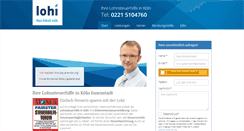 Desktop Screenshot of lohi-koeln.net